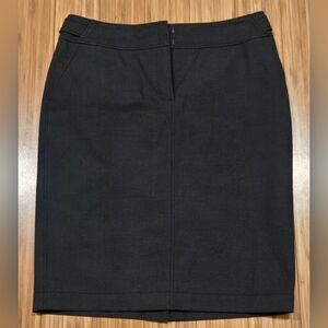 Semantiks Classic Gray Pencil Skirt - Sleek Workwear